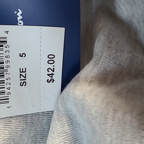 CHAMPION GIRLS SIGNATURE GRAY SWEATSHIRT & MATCHING BLACK LEGGINGS SIZE 5 - Picture 9 of 9